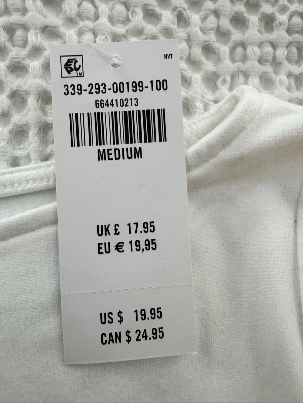 Hollister Women's Long Sleeve Boatneck Top - White - Picture 4 of 4